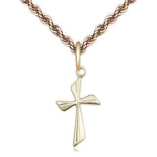14kt Gold Filled Cross Medal Religious Jewelry