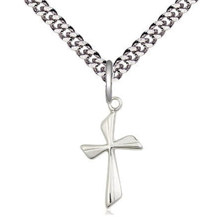 Sterling Silver Cross Medal Religious Jewelry