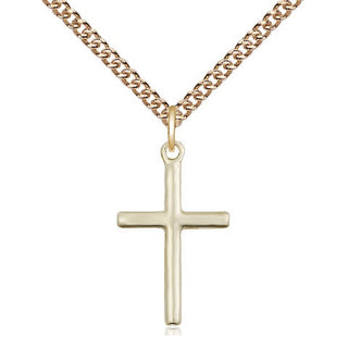 14kt Gold Filled Cross Medal Religious Jewelry