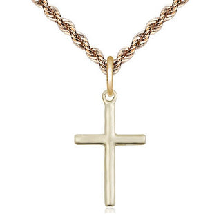 14kt Gold Filled Cross Medal Religious Jewelry