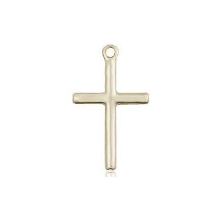 14kt Gold Cross Medal