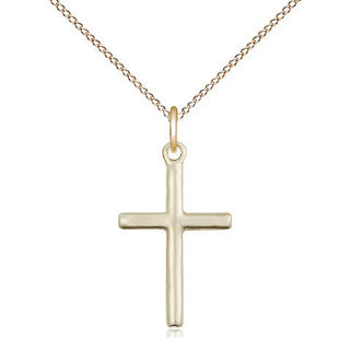 14kt Gold Cross Medal
