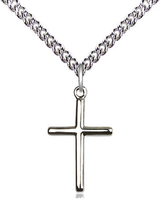 Sterling Silver Cross Medal Religious Jewelry