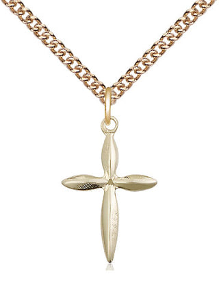 14kt Gold Filled Cross Medal Religious Jewelry