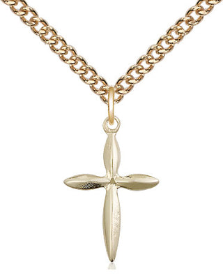 14kt Gold Filled Cross Medal Religious Jewelry