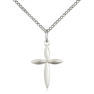 Sterling Silver Cross Medal Religious Jewelry