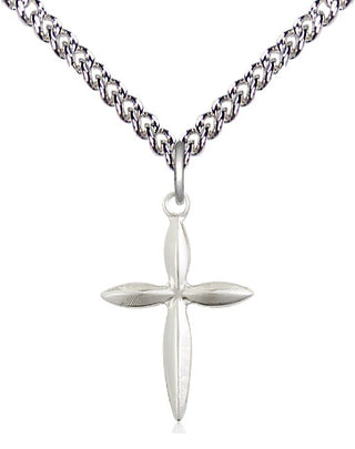 Sterling Silver Cross Medal Religious Jewelry