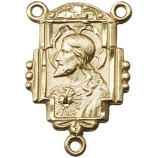 14kt Gold Filled Scapular Rosary Center Rosary Center