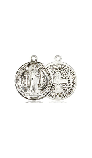 Pewter Saint Benedict Medal