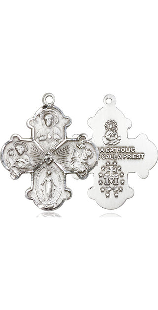 Pewter 4-Way Medal