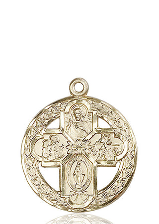 14kt Gold 4-Way Medal