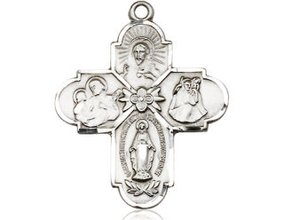 Pewter 4-Way Medal