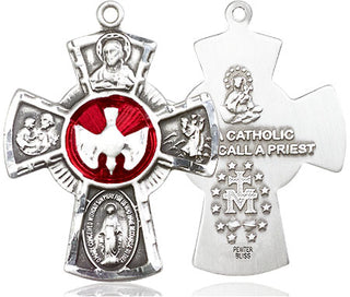 Pewter 5-Way Medal