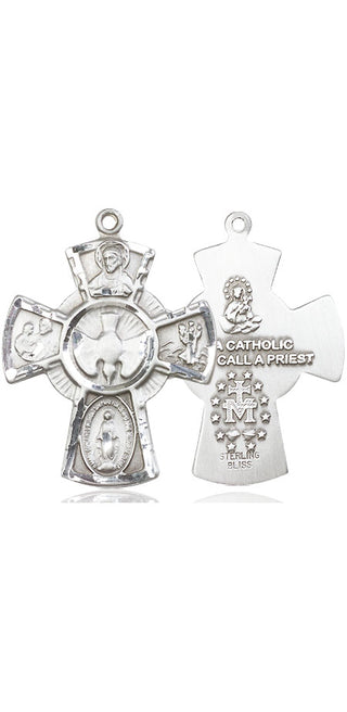 Pewter 5-Way Medal