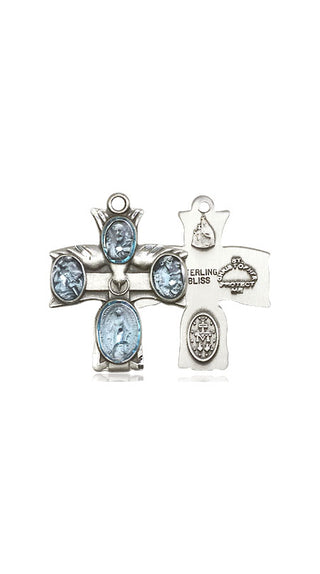 Pewter 5-Way Medal