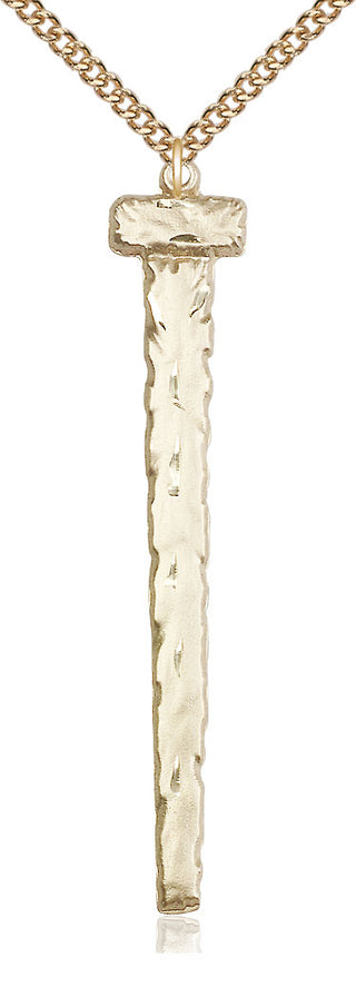 14kt Gold Nail Medal