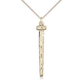 14kt Gold Nail Medal