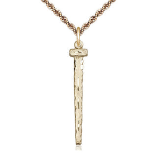 14kt Gold Nail Medal