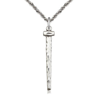 Sterling Silver Nail Medal Catholic Jewelry
