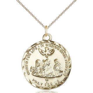 14kt Gold 3-Doctors Medal