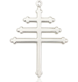 Sterling Silver Maronite Cross Medal
