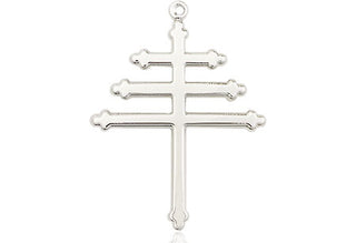 Sterling Silver Maronite Cross Medal