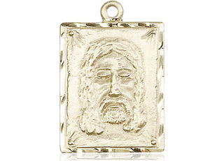 14kt Gold Holy Face Medal