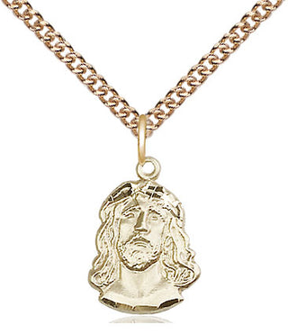 14kt Gold Filled Ecce Homo Medal Religious and Catholic Jewelry