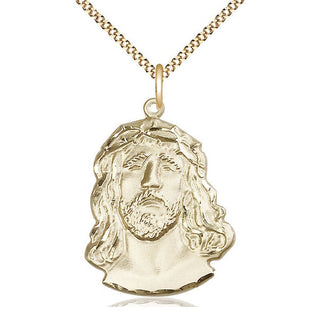 14kt Gold Filled Ecce Homo Medal Catholic Jewelry