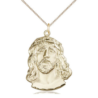 14kt Gold Filled Ecce Homo Medal Catholic Jewelry