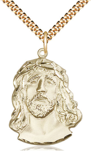 14kt Gold Filled Ecce Homo Medal Catholic Jewelry