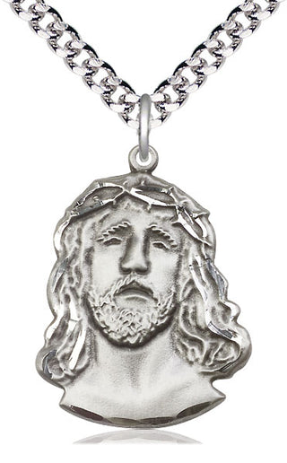 Sterling Silver Ecce Homo Medal Catholic Jewelry