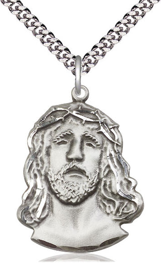 Sterling Silver Ecce Homo Medal Catholic Jewelry