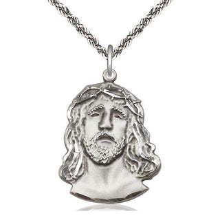 Sterling Silver Ecce Homo Medal Catholic Jewelry