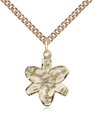 14kt Gold Filled Chastity Medal Religious Jewelry