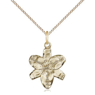 14kt Gold Chastity Medal