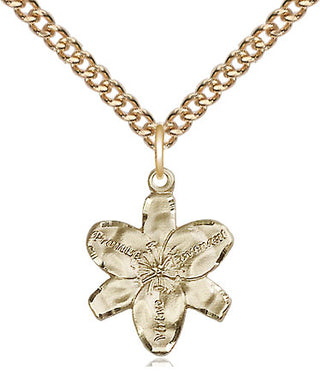 14kt Gold Chastity Medal