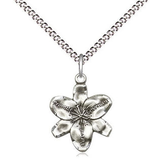 Sterling Silver Chastity Medal Religious Jewelry