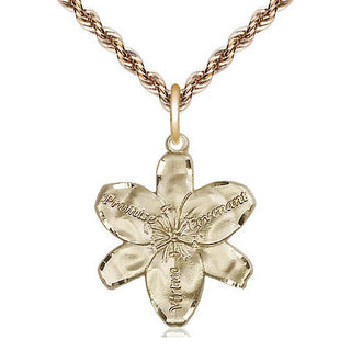 14kt Gold Chastity Medal