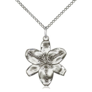 Sterling Silver Chastity Medal Catholic Jewelry