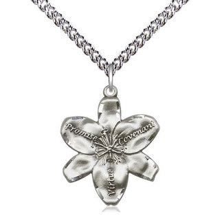 Sterling Silver Chastity Medal Catholic Jewelry