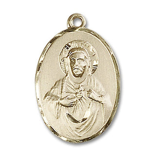 14kt Gold Filled Scapular Medal
