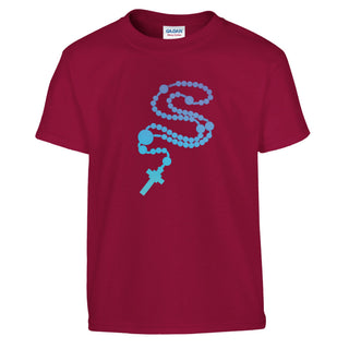 Gradient Rosary Kids T-Shirt - view 4