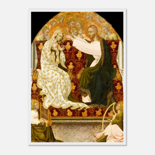 Renaissance Coronation of the Virgin Framed Print - view 5