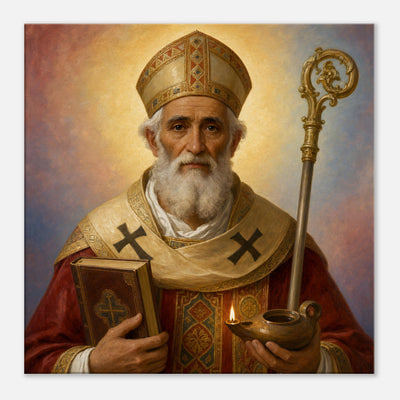 St. Narcissus of Jerusalem - Devotional Canvas