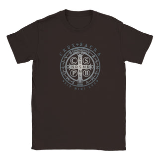 St. Benedict Medal Reverse Silver T-Shirt - view 5