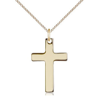 14kt Gold Cross Medal