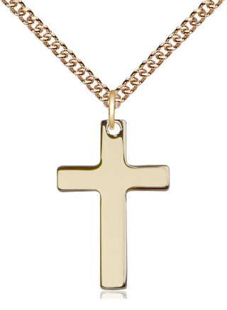 14kt Gold Cross Medal