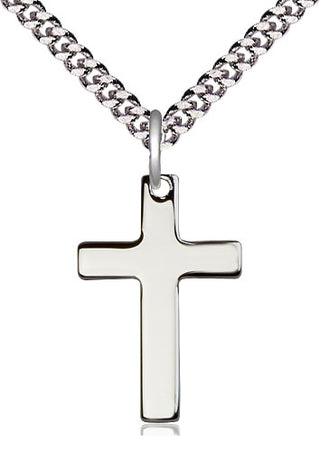 Sterling Silver Cross Medal Religious Jewelry