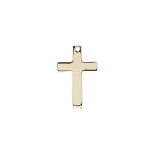 14kt Gold Cross Medal